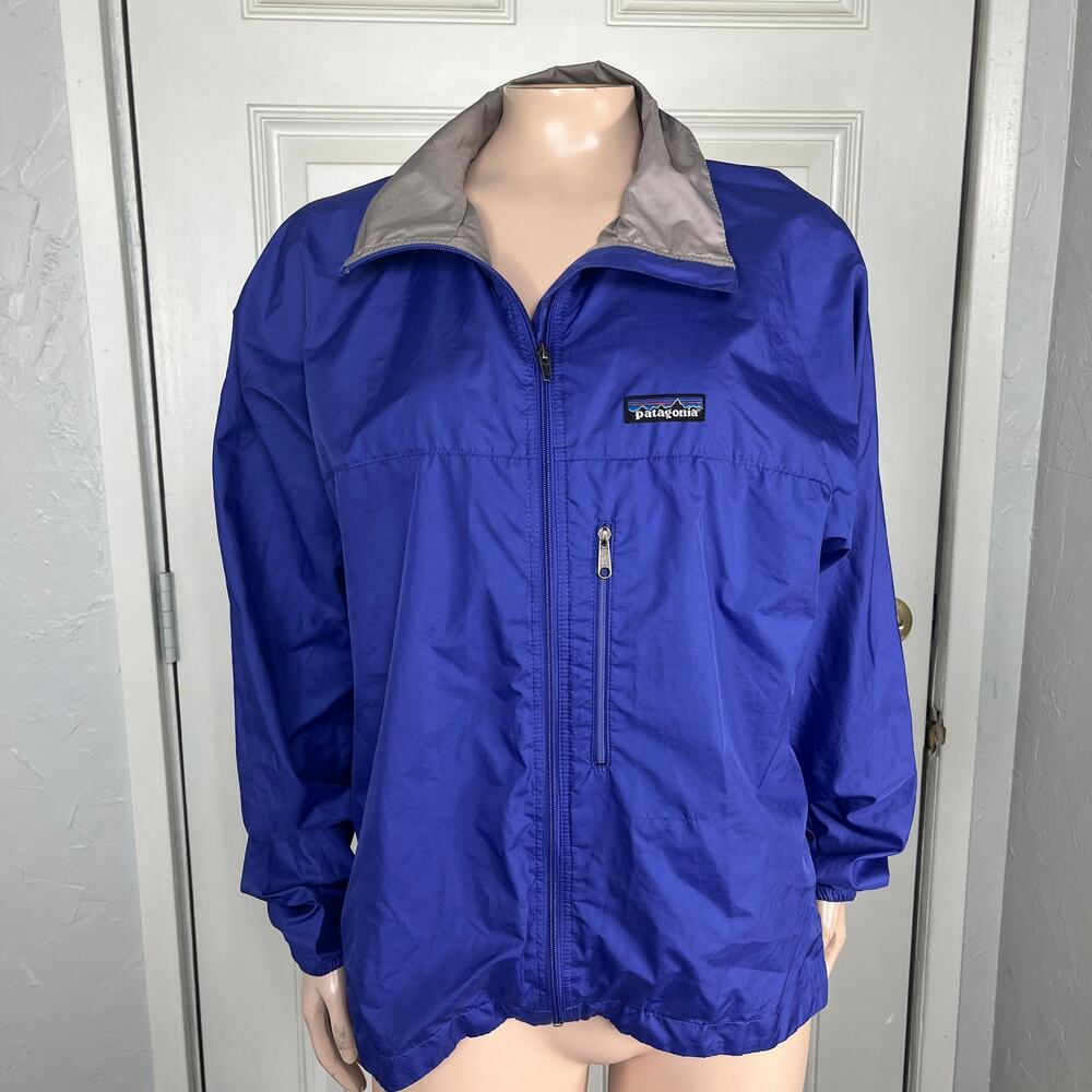 Patagonia Blue Jacket with Gray Accents